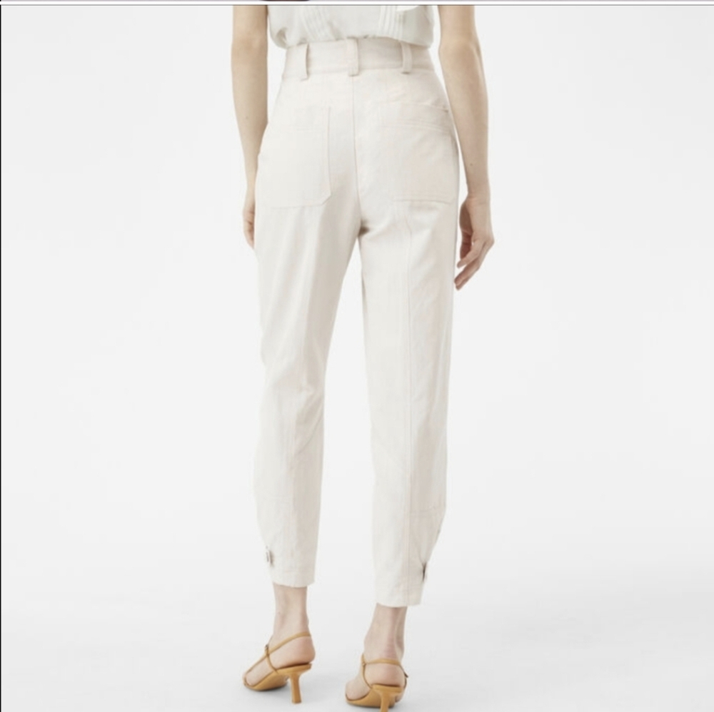 NWT Rebecca Taylor Textured Cotton Pants - Picture 5 of 12
